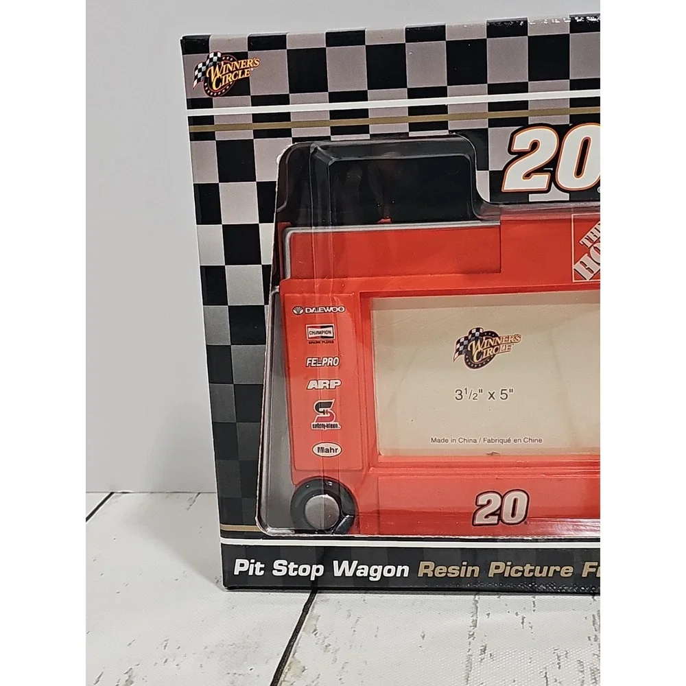 VTG Winner 's Circle The Home Depot #20 Tony Stewart Nascar Orange Picture Frame